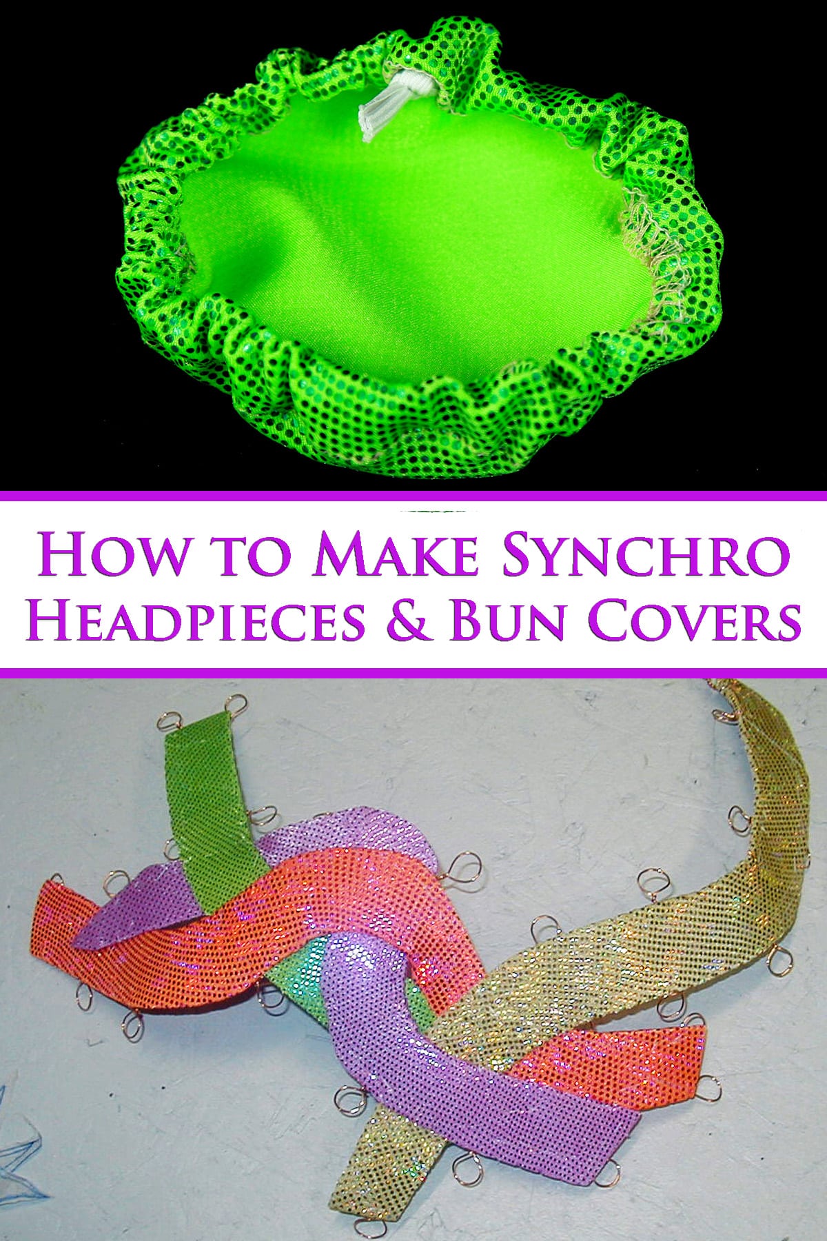 How to make online a bun snood