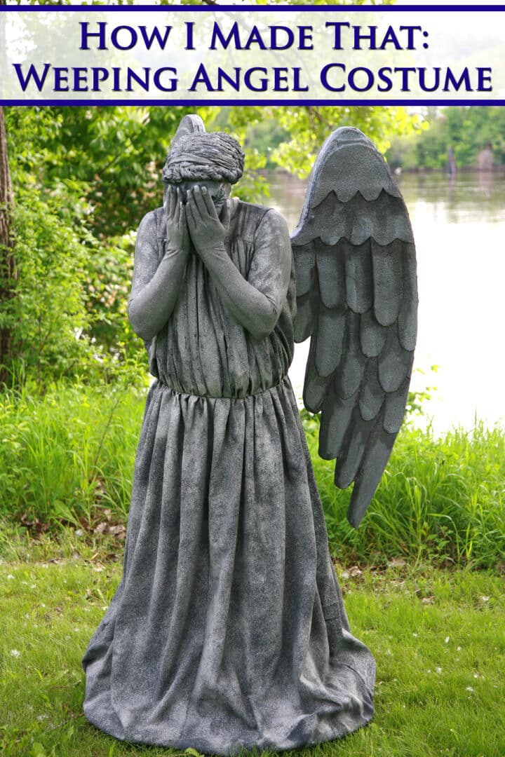 Weeping Angel Costume Spandex Simplified 3487