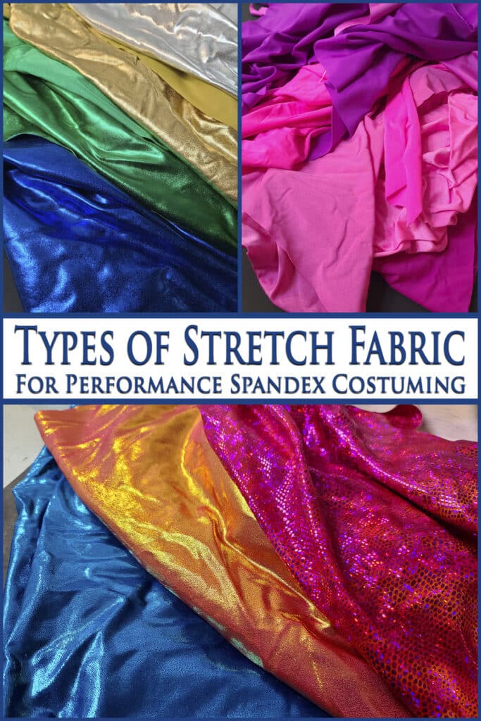 Types of Stretch Fabric for Spandex Costuming Spandex Simplified