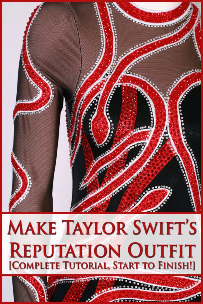 Taylor Swift Snakes Reputation Leotard Part 3 [Finishing] - Spandex ...